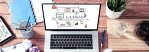 Webinar on Laptop | MPI - Trusted Sales + Marketing Partner